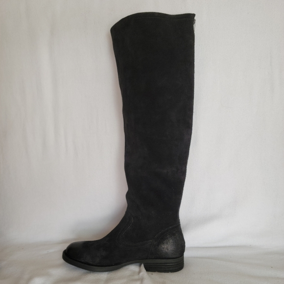 Born Women's Black Suede Borman boots size 6 - Picture 9 of 13